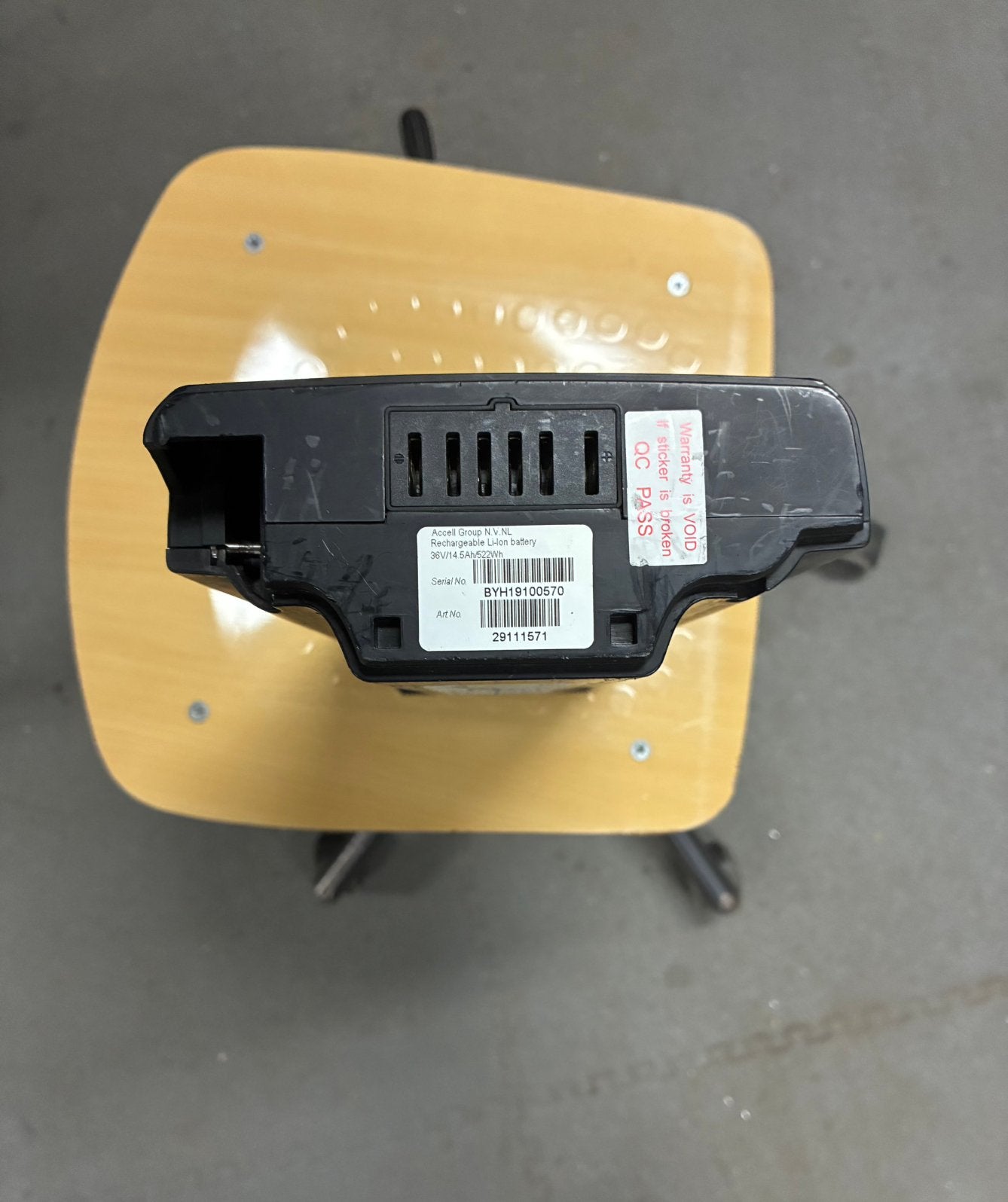 Batavus sparta accu’s 2 stuks defect, Ophalen, Gebruikt