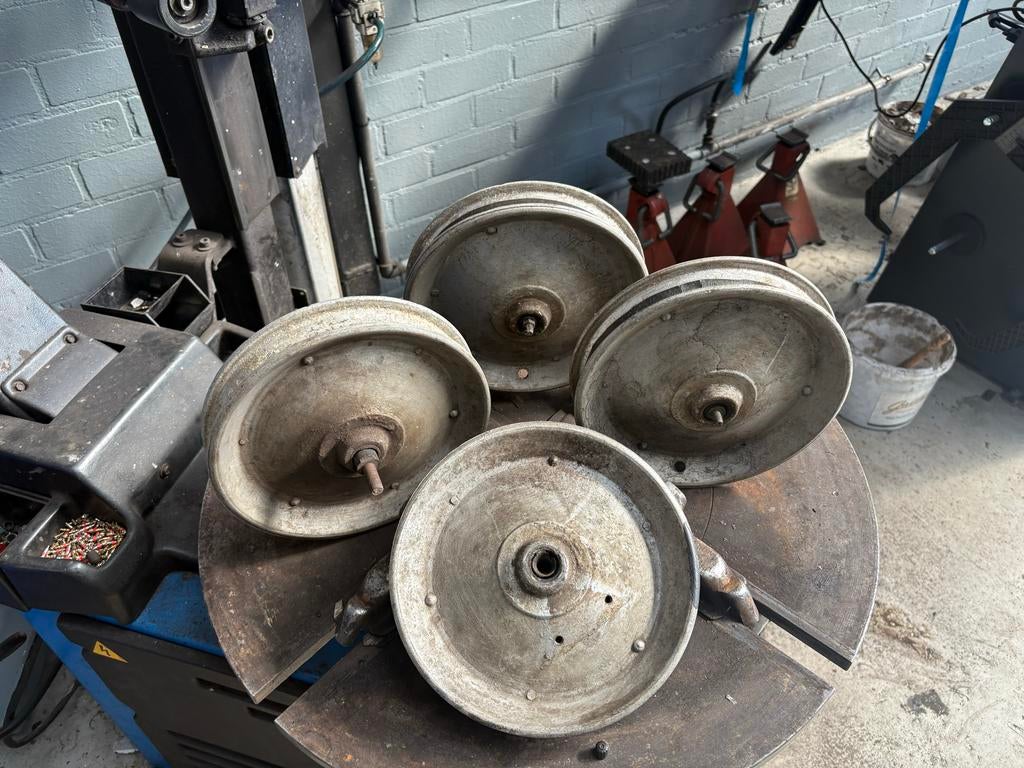 Aluminium wielen voor vintage trap skelter jaren '50, Ophalen of Verzenden, Gebruikt, Overige merken