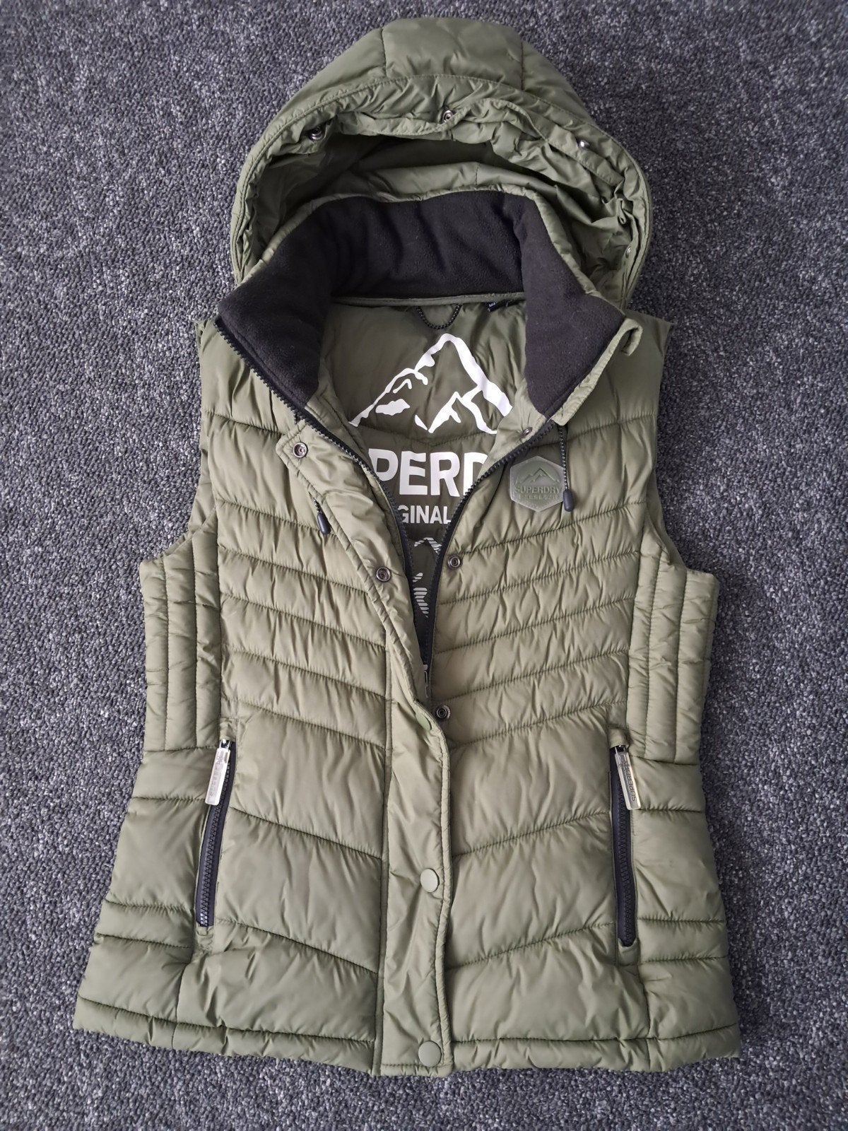 Superdry bodywarmer, Superdry, Ophalen of Verzenden, Zo goed als nieuw, Maat 36 (S)
