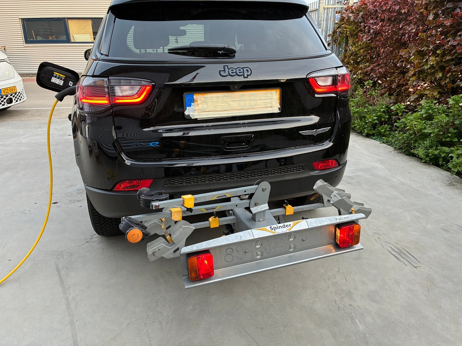 Te koop Spinder fietsendrager. In goede staat., Ophalen, Gebruikt, 2 fietsen, Trekhaakdrager