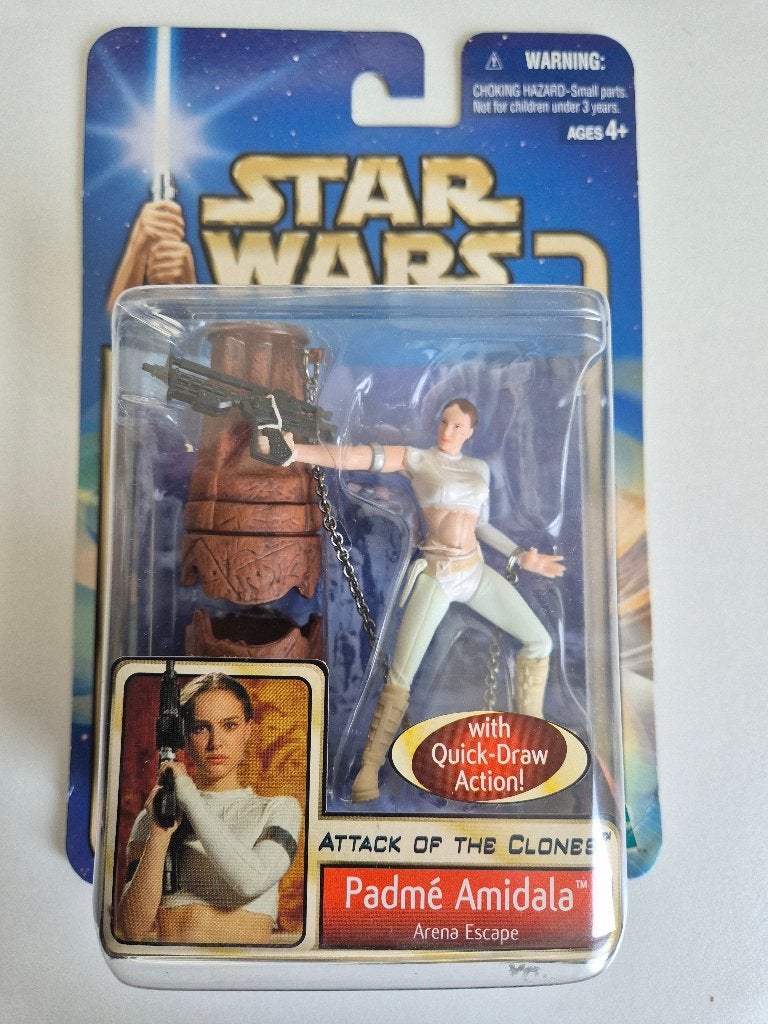 Star Wars Saga 02-02 Padme Amidala Arena Escape, Ophalen of Verzenden, Nieuw, Actiefiguurtje