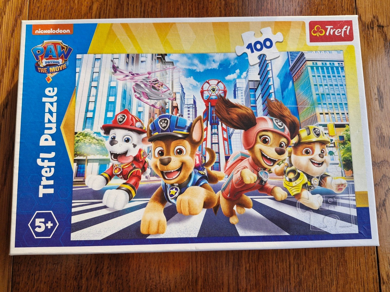 Paw Patrol puzzel met Liberty (5+), Ophalen of Verzenden, Minder dan 500 stukjes, Zo goed als nieuw, Legpuzzel