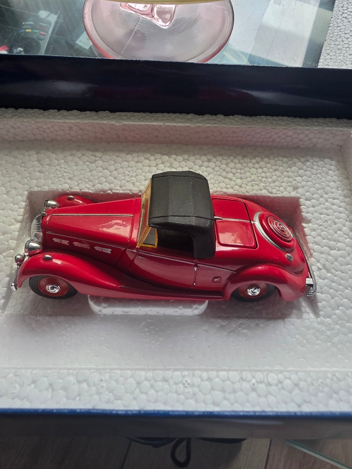 Dinky Toys 1939 Triumph Dolomite - Dy-S 17, Ophalen of Verzenden, Zo goed als nieuw, Auto, Dinky Toys