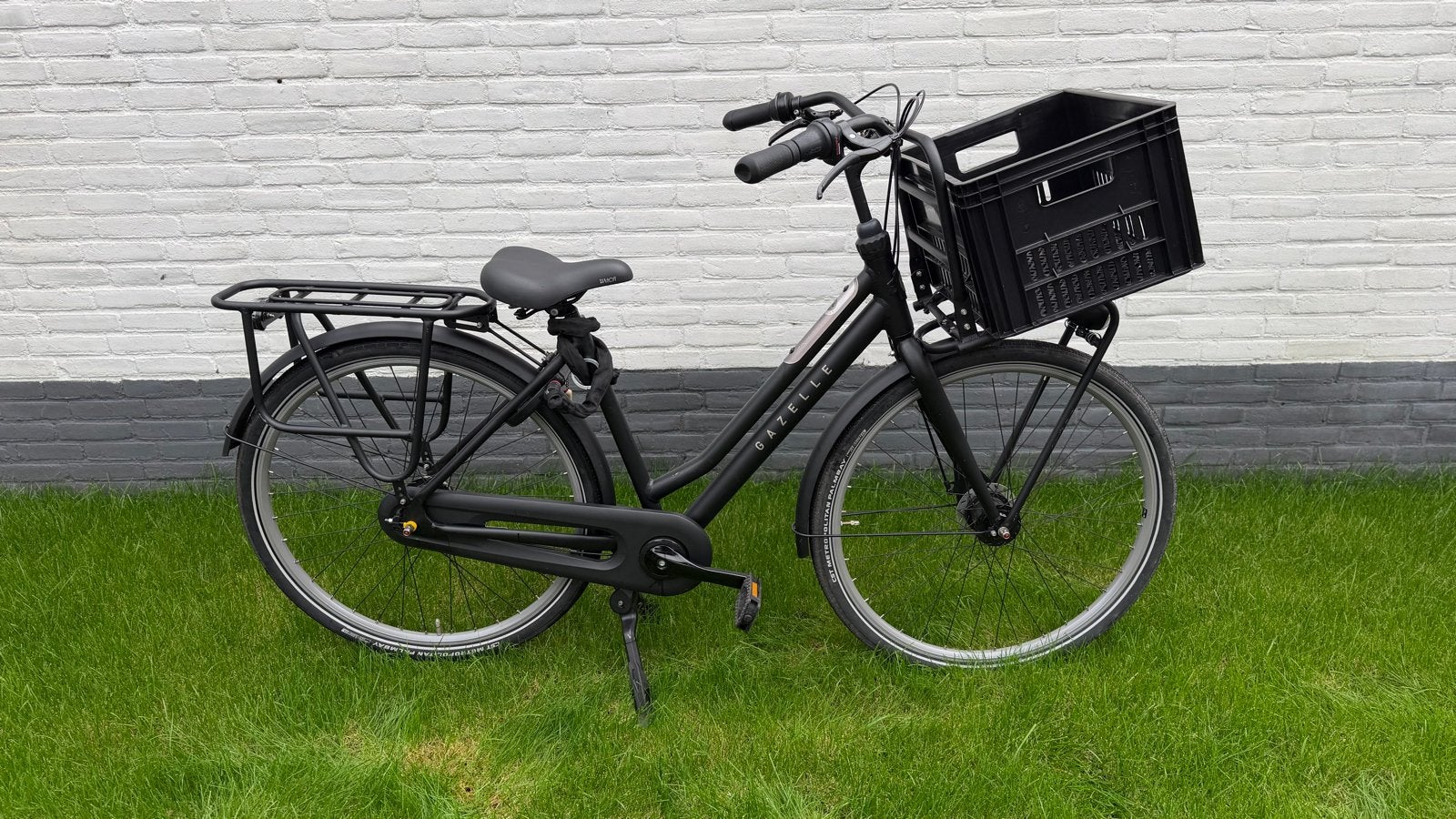 Gazelle HeavyDutyNL T7 2025, Maat 49cm. ZGAN, Velgrem, 47 tot 50 cm, Versnellingen, Ophalen of Verzenden
