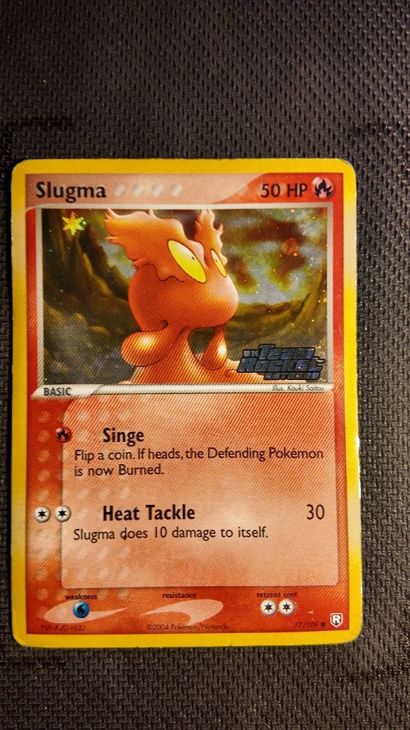 Slugma 77 Team Rocket Returns | Pokemon kaart, Ophalen, Zo goed als nieuw, Losse kaart, Foil