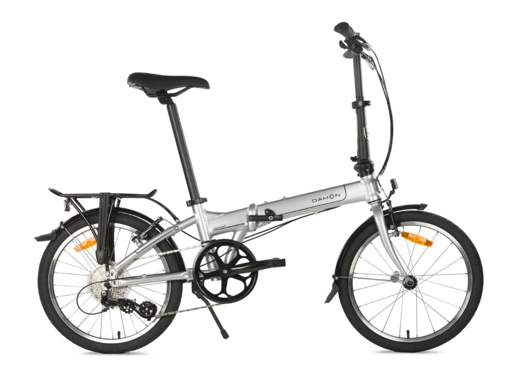 Dahon vouwfiets Mariner D8 quick silver grijs retourdeal!, 20 inch of meer, Velgrem, Nieuw, Ophalen of Verzenden