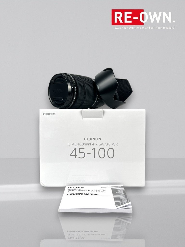 Fujifilm GF 45-100mm F4 R LM OIS WR *topstaat + doos) Fuji, Fujifilm, 45 mm, ,, Fujifilm