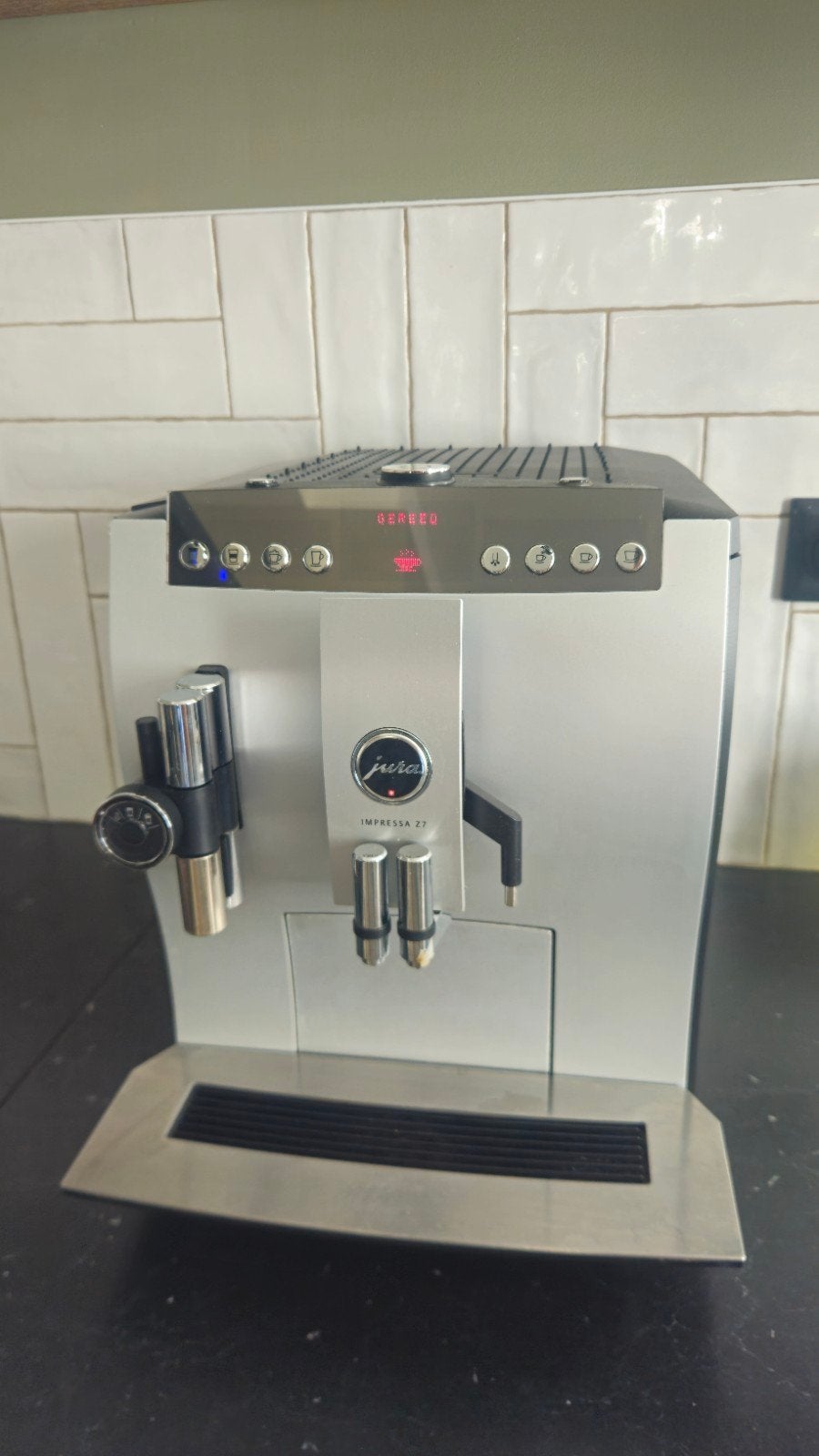 Jura Impressa Z7, Witgoed en Apparatuur, Koffiezetapparaten, Ophalen of Verzenden, Koffiemachine