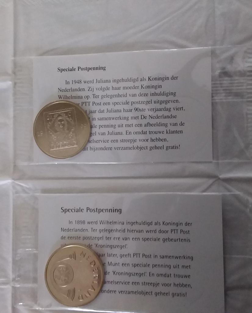 Speciale postpenning, Ophalen of Verzenden, 2 euro