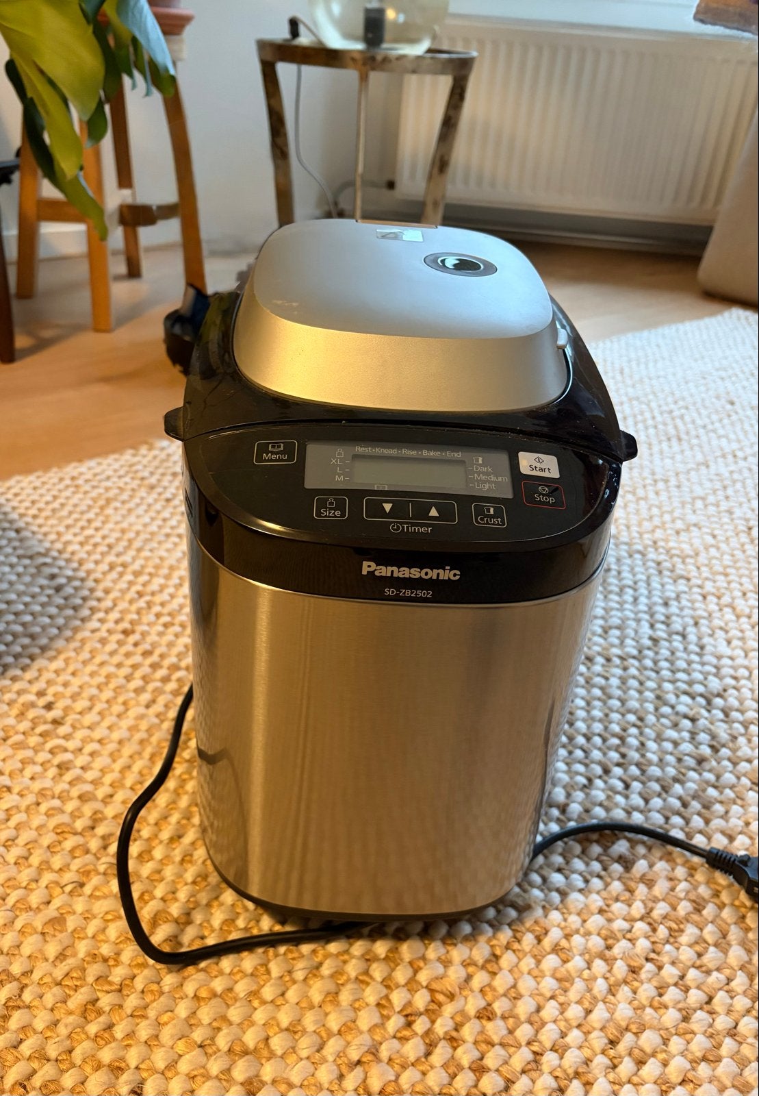 Panasonic SD-ZB2502 Broodbakmachine, Ophalen of Verzenden, Zo goed als nieuw