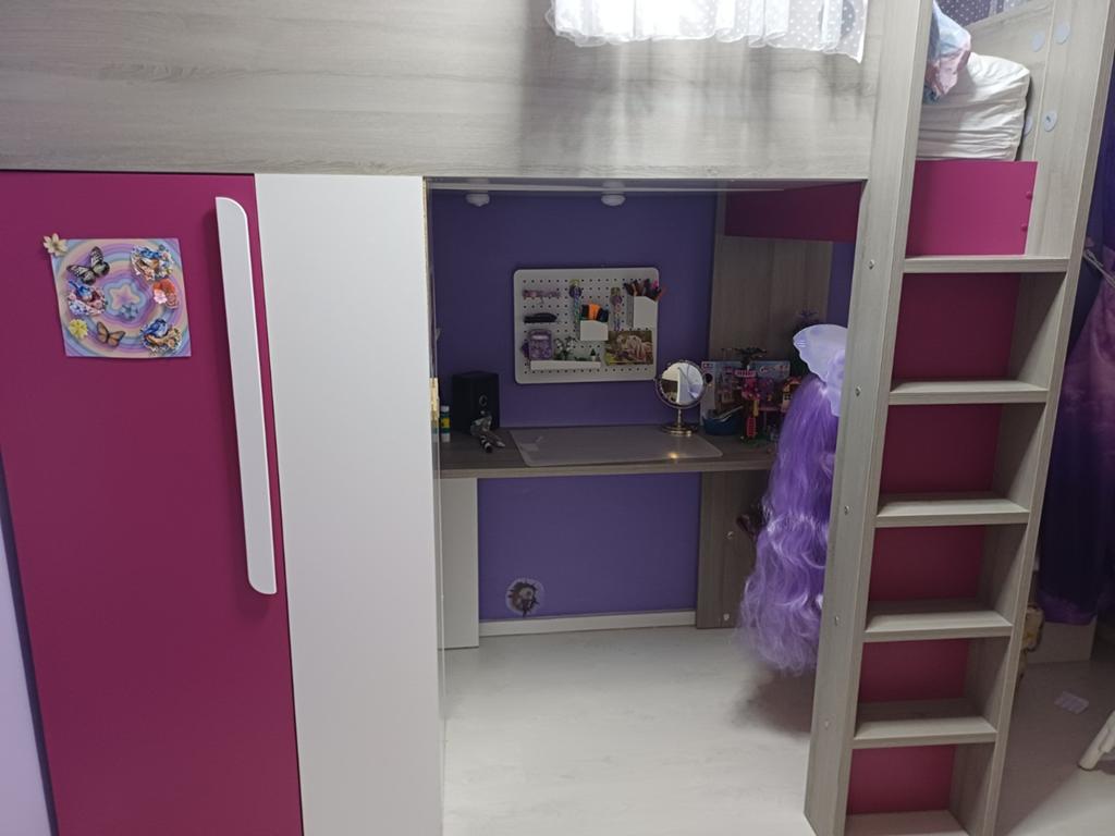 Hoogslaper, Kinderen en Baby's, Kinderkamer | Stapelbedden en Hoogslapers, Ophalen of Verzenden, Gebruikt, Hoogslaper