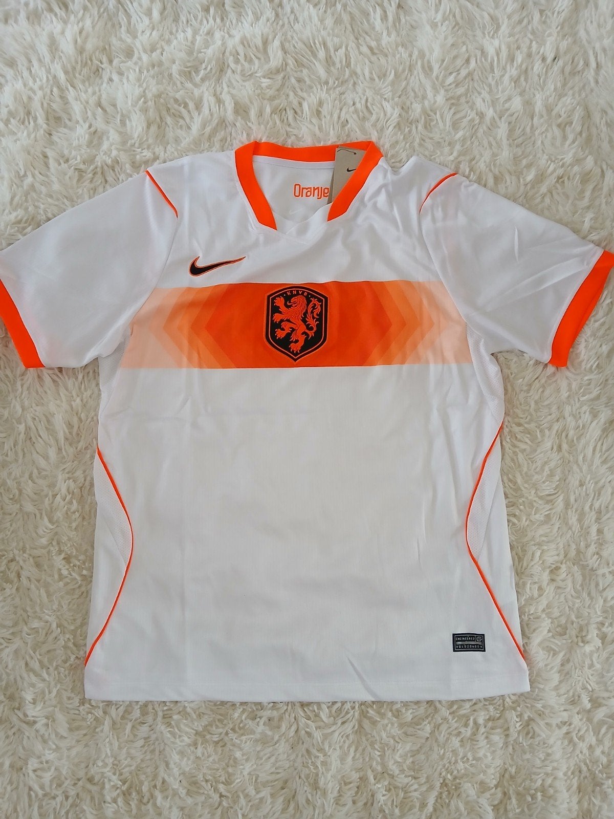 Nederlands Elftal uitshirt Oranje KNVB Nike Maat M Nieuw, Sport en Fitness, Voetbal, Ophalen of Verzenden, Nieuw, Shirt