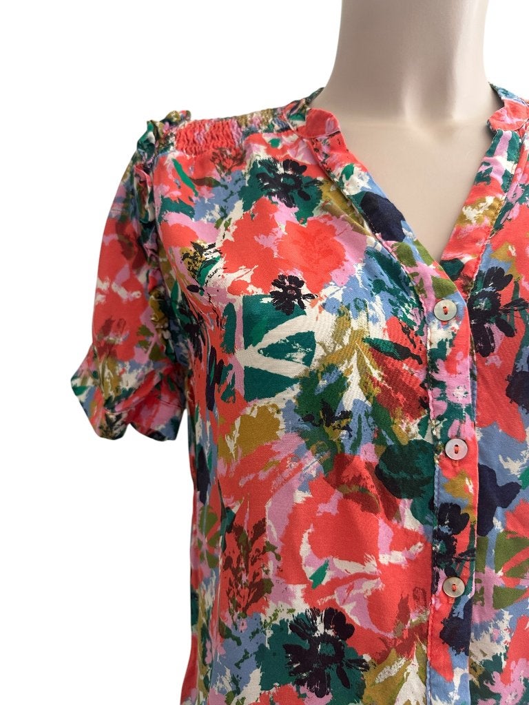 Pom Amsterdam shirt S, Kleding | Dames, Maat 38/40 (M), Ophalen of Verzenden, Zo goed als nieuw, Korte mouw
