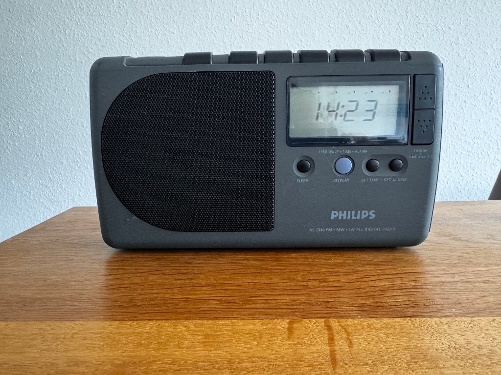 Philips Draagbare radio, Audio, Tv en Foto, Radio's, Ophalen of Verzenden, Zo goed als nieuw, Transistorradio