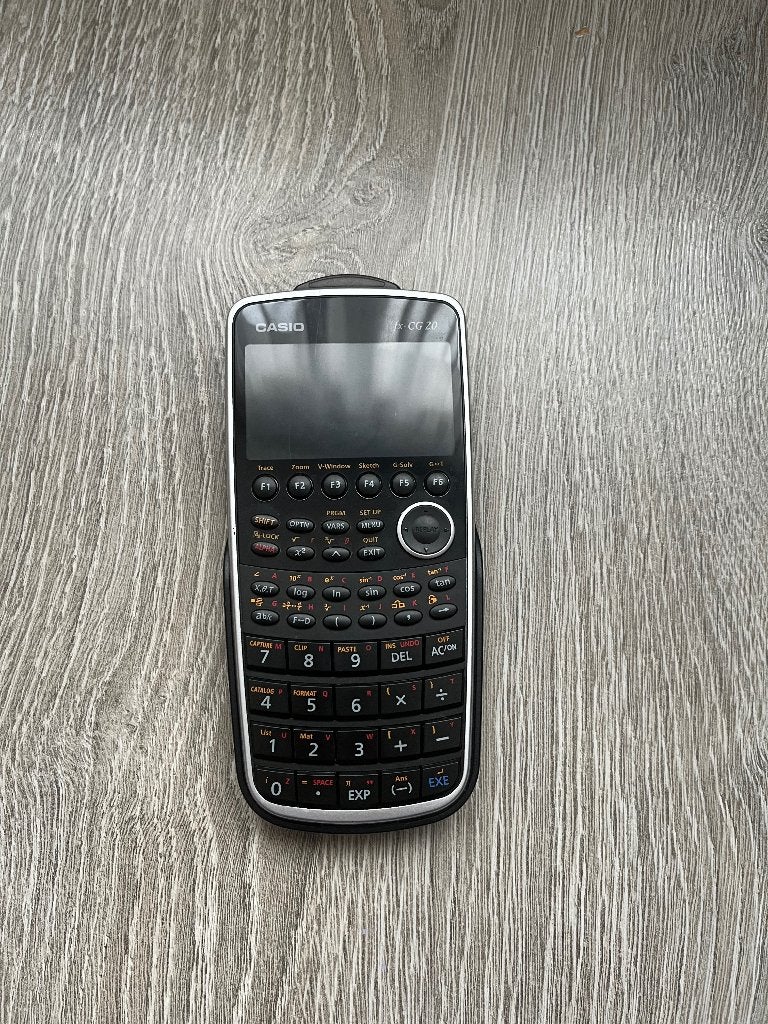 Casio fx-CG 20 Grafische rekenmachine, Ophalen of Verzenden, Grafische rekenmachine, Zo goed als nieuw
