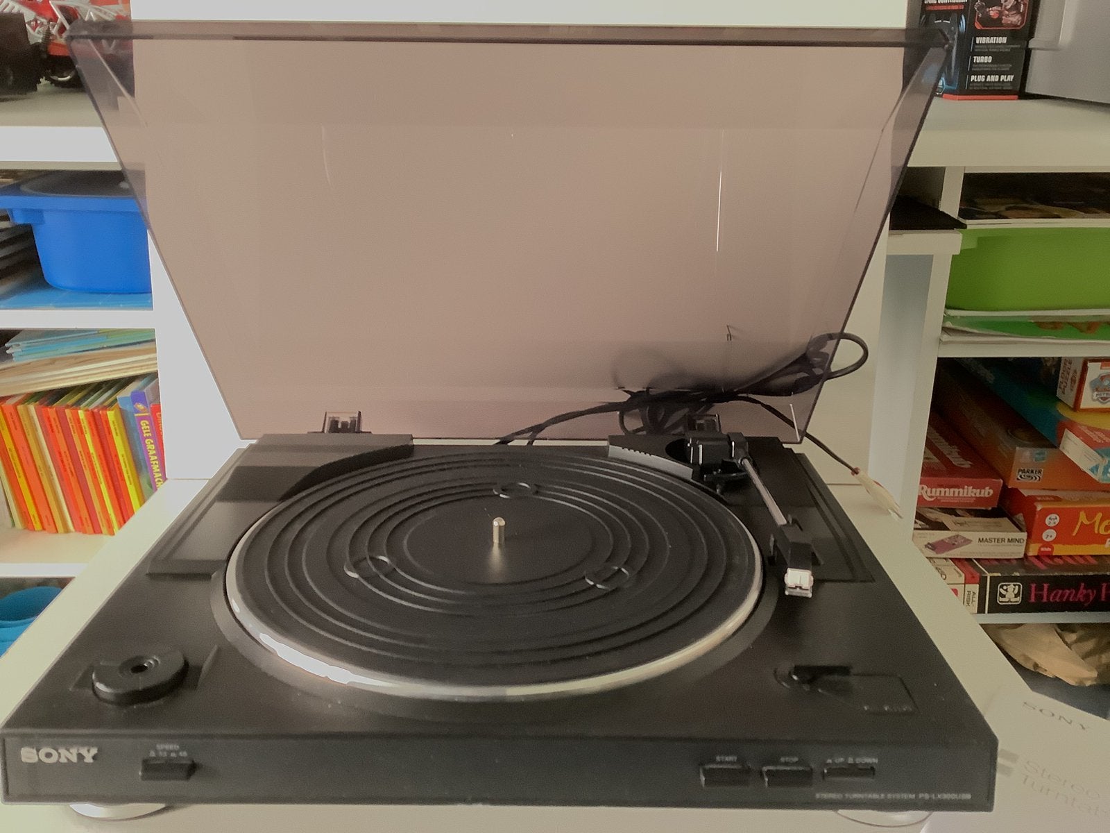 Draaitafel, Ophalen, Gebruikt, USB-aansluiting, Platenspeler