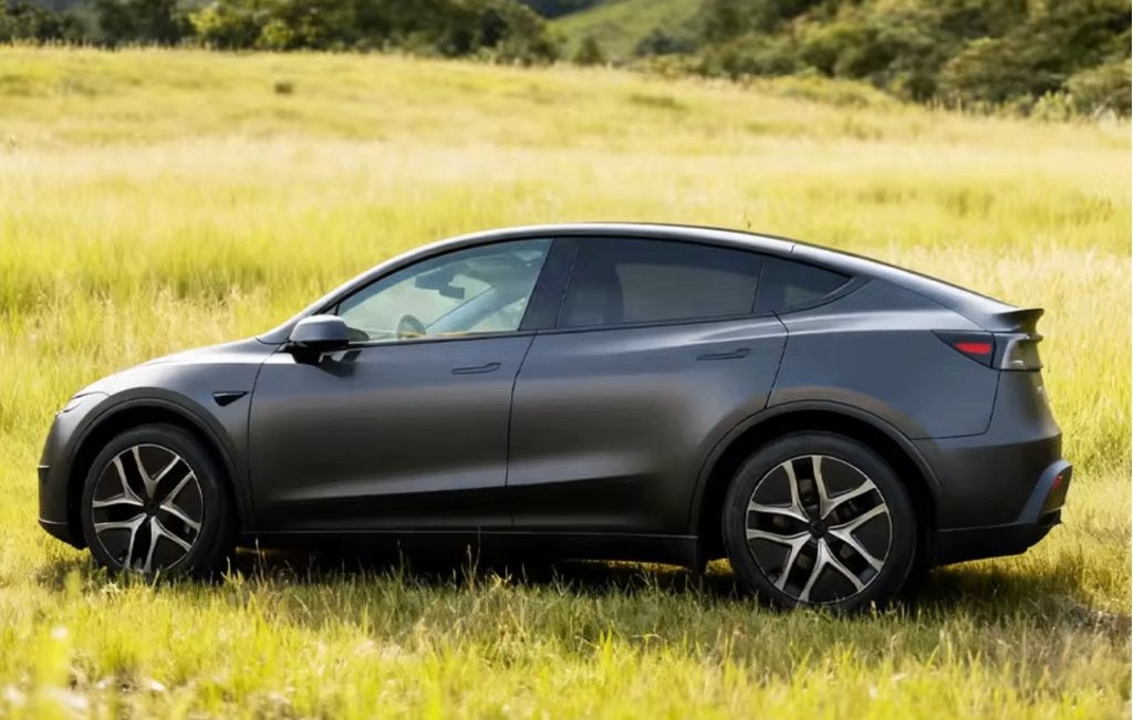 Foto 3 van wieldoppen voor tesla model Y Jupiner, mat zwart, 19 inch