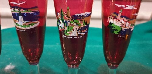 wijnglazen rood italiaans, Ophalen of Verzenden, 'T Olde Gre-j, Info@toldegrej.nl, Endepoelstraat 20f Didam