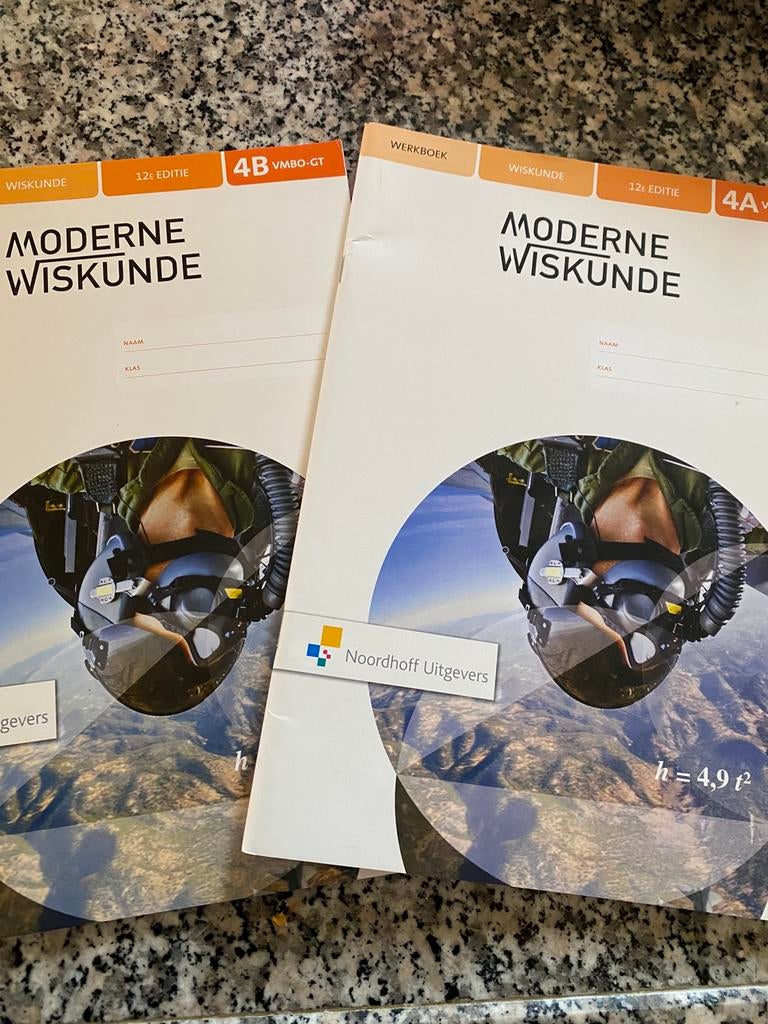 Wiskunde werkboek 4A en 4B vmbo, Ophalen of Verzenden, Nieuw, VMBO