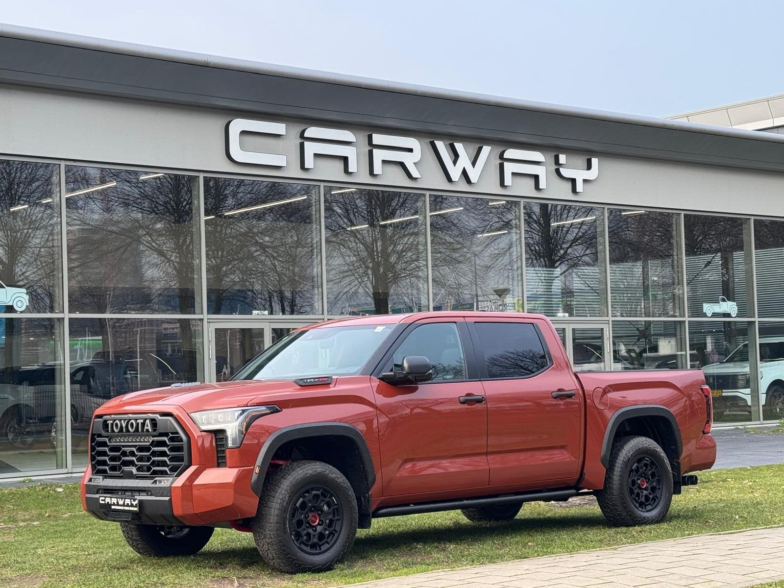 Toyota Tundra TRD PRO 4WD BPM-VRIJ! incl NL-Kenteken, Automaat, Achterwielaandrijving, Gebruikt, Zwart