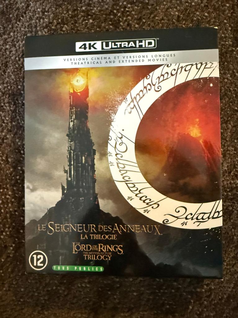Lord of the Rings Trilogy 4K Extended Edit. NL SUB!, Cd's en Dvd's, Blu-ray, Ophalen of Verzenden, Zo goed als nieuw, Science Fiction en Fantasy