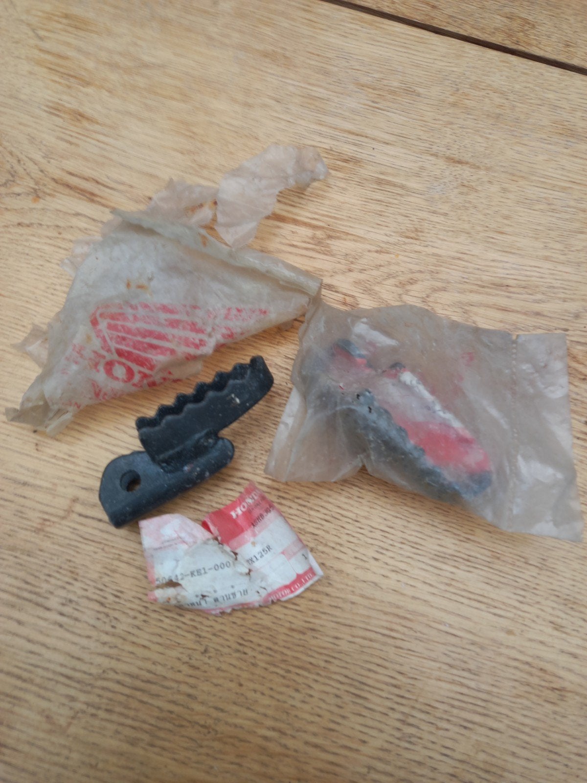 NOS Originele Honda Voetsteunen MTX R2 125 200 Zeldzaam, Fietsen en Brommers, Brommeronderdelen | Algemeen, Ophalen of Verzenden