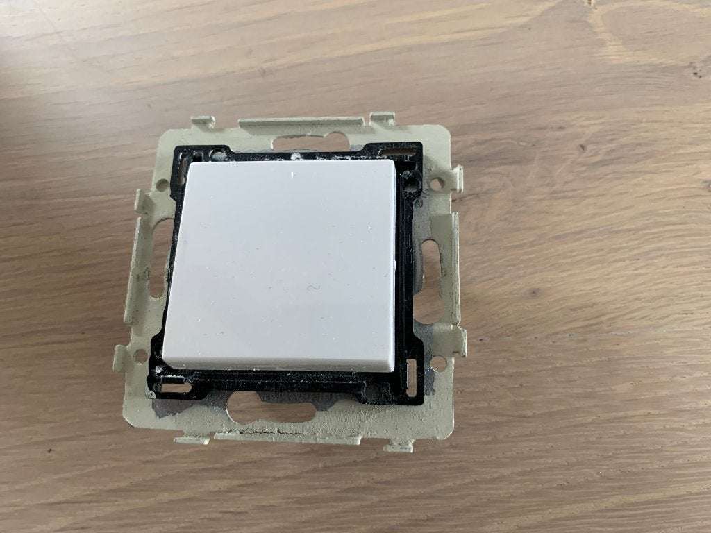 Niko inbouw lichtknop, Ophalen of Verzenden, Nieuw, Schakelaar