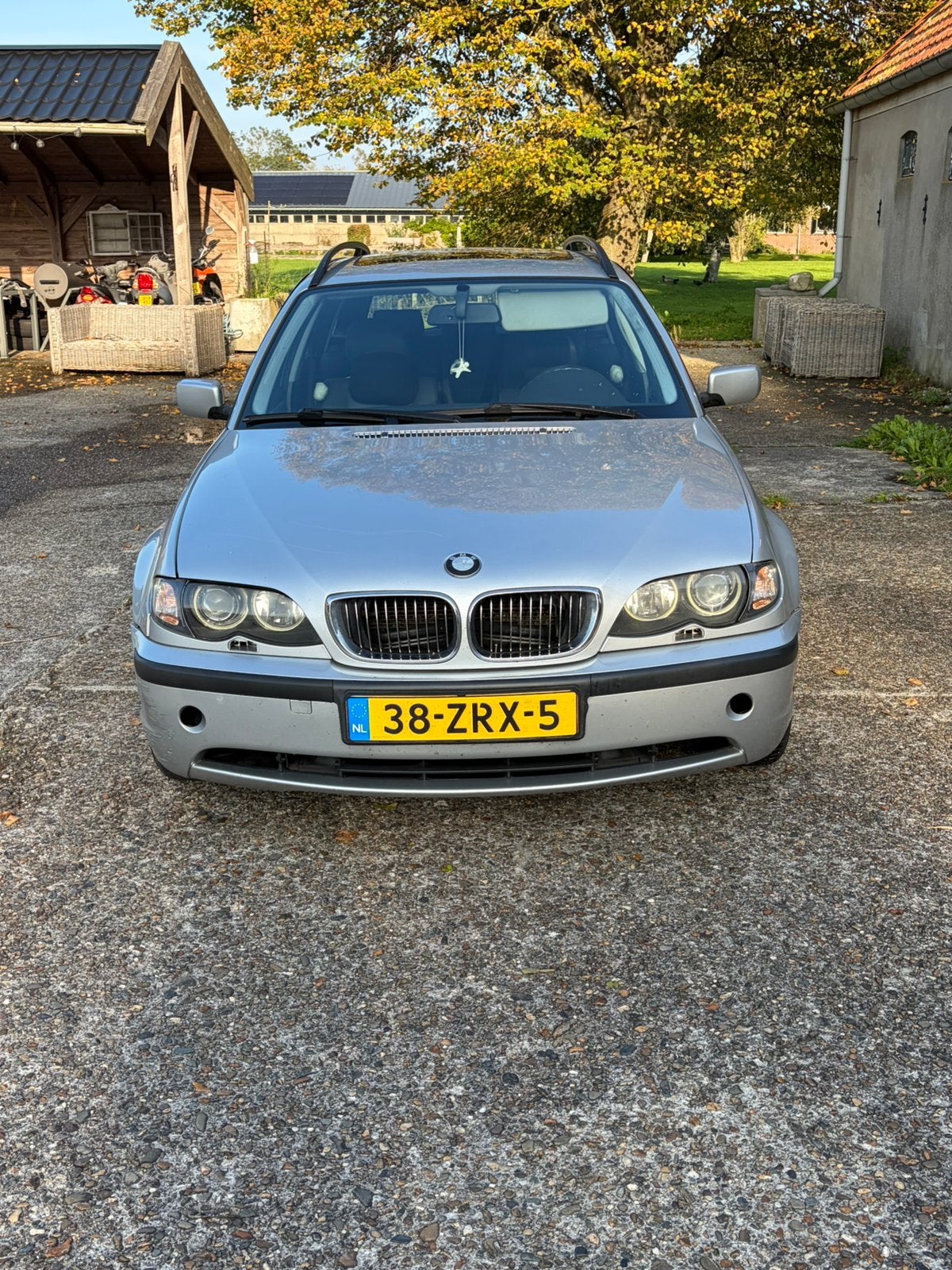 BMW 3-Serie 2.5 I 325 Touring 2004 Grijs, Auto's, Achterwielaandrijving, 1445 kg, 11 km/l, Handgeschakeld