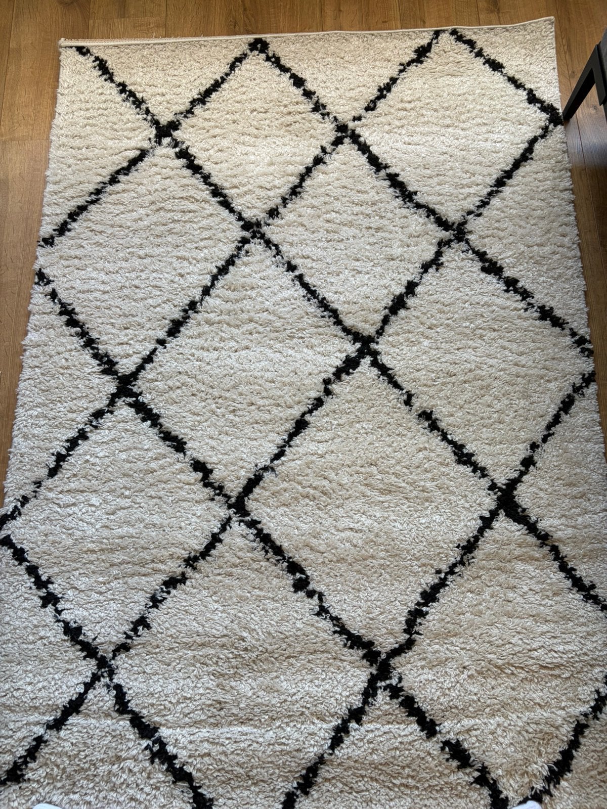 Vloerkleed, Ophalen, 100 tot 150 cm, Beige, Zo goed als nieuw