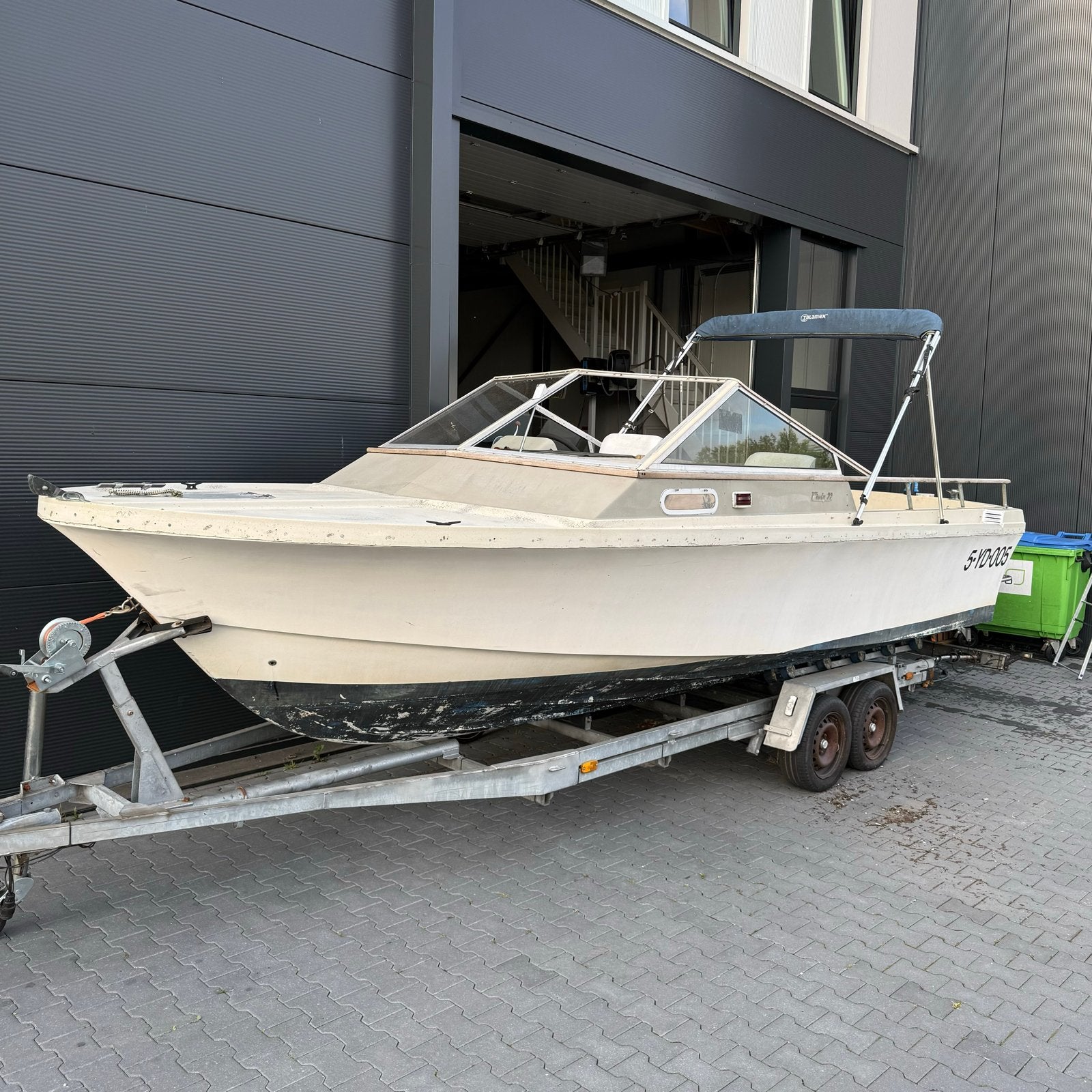 Windy 22 DC - Volvo B230FK Turbo - met trailer - Projectboot, Watersport en Boten, Motorboten en Motorjachten, Gebruikt, Binnenboordmotor