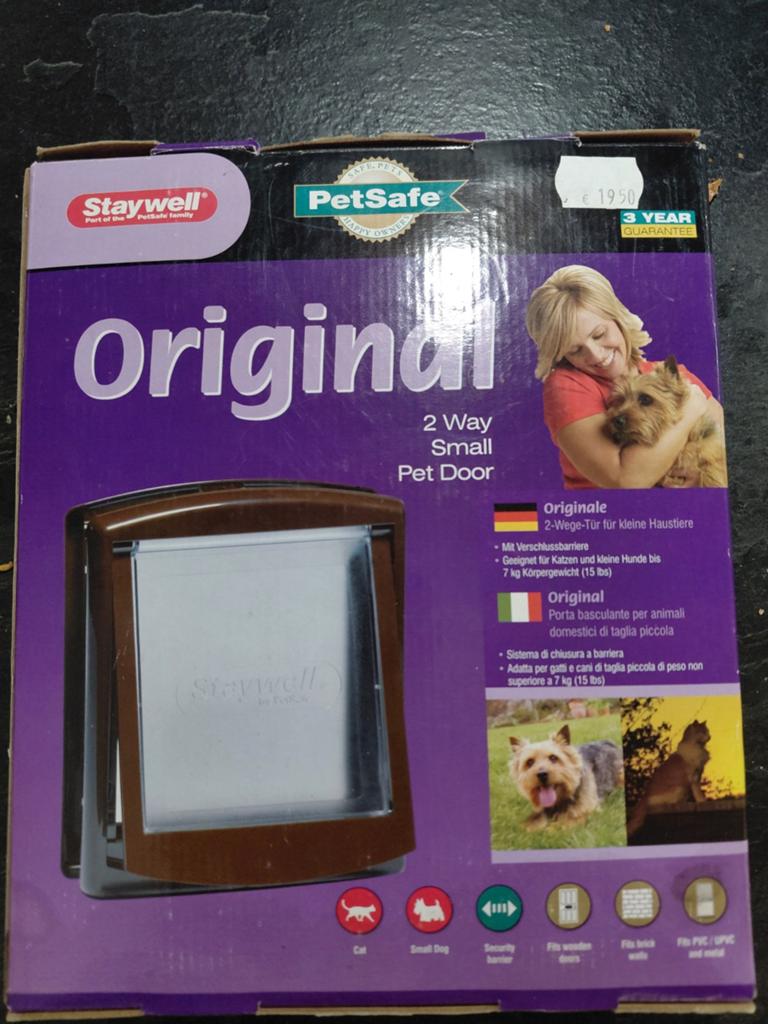 Nieuw kattenluik Nieuwe in doos