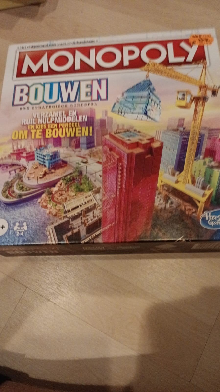 Monopoly Bouwen - Strategisch Bordspel, Hobby en Vrije tijd, Gezelschapsspellen | Bordspellen, Drie of vier spelers, Ophalen, Gebruikt