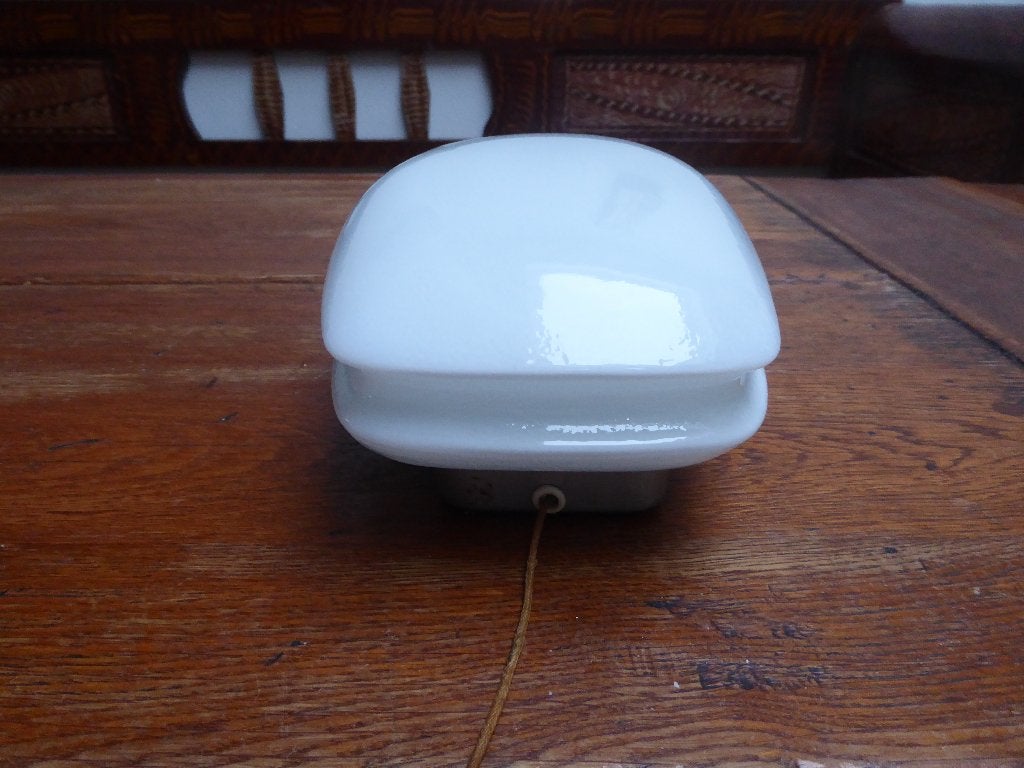 Vintage opaline wand lampje, Ophalen of Verzenden