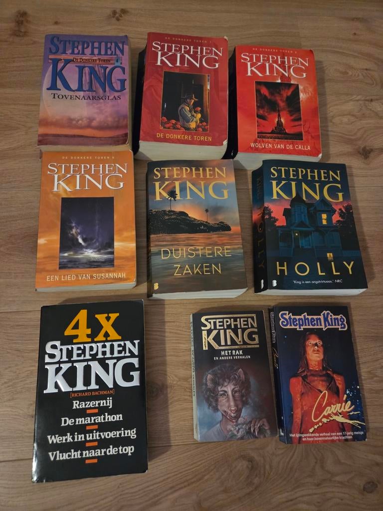 Stephen King Boeken Collectie - Diverse Titels, Boeken, Ophalen of Verzenden, Gelezen, Stephen King, Nederland