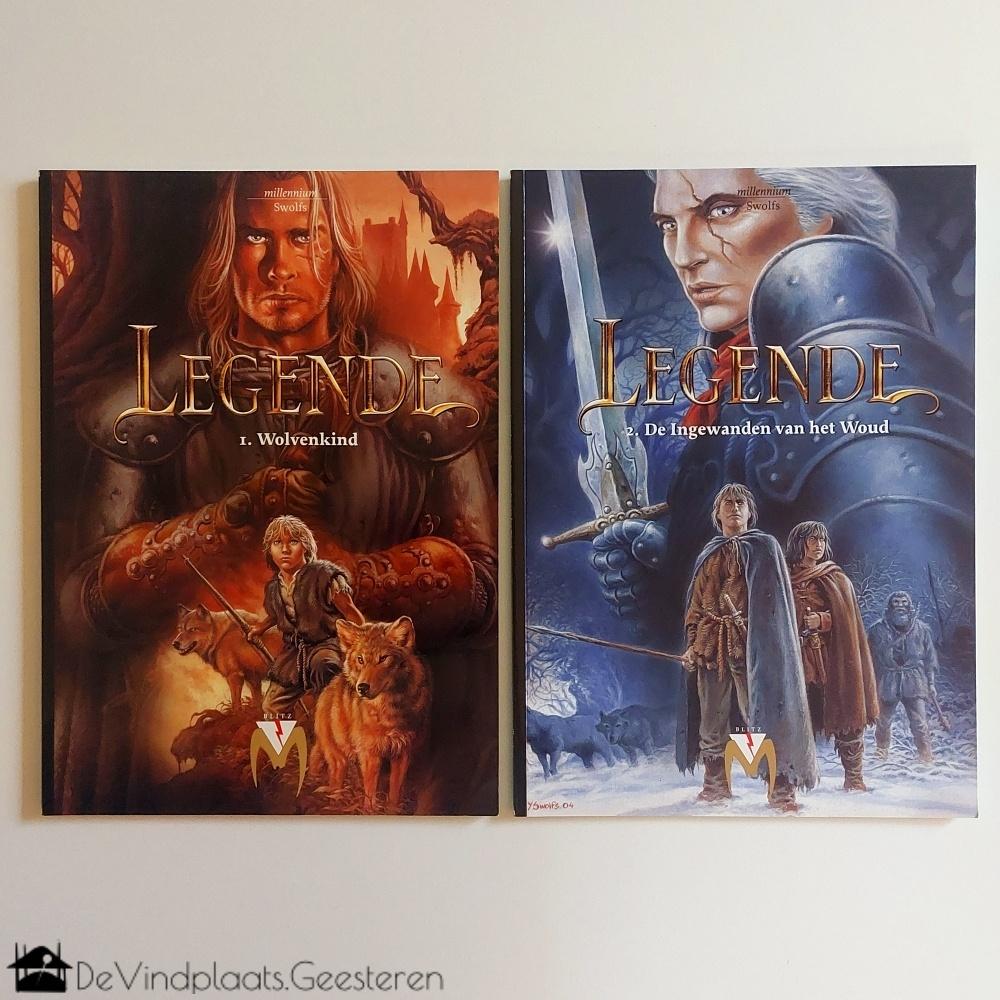 Swolfs – Legende delen 1 en 2, Ophalen of Verzenden, Zo goed als nieuw, Yves Swolfs, Meerdere stripboeken