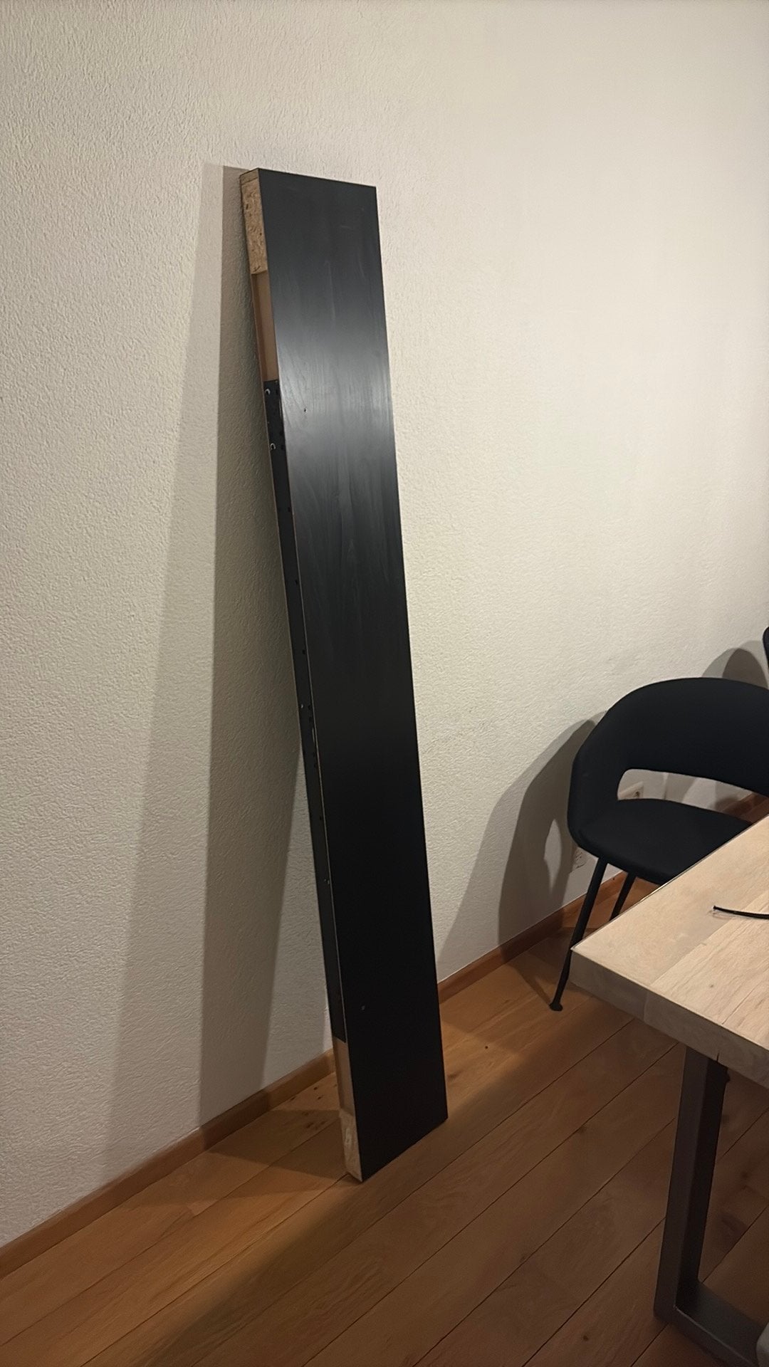 Lack wandplank (IKEA), zwart. 190 bij 26, Ophalen, Zo goed als nieuw