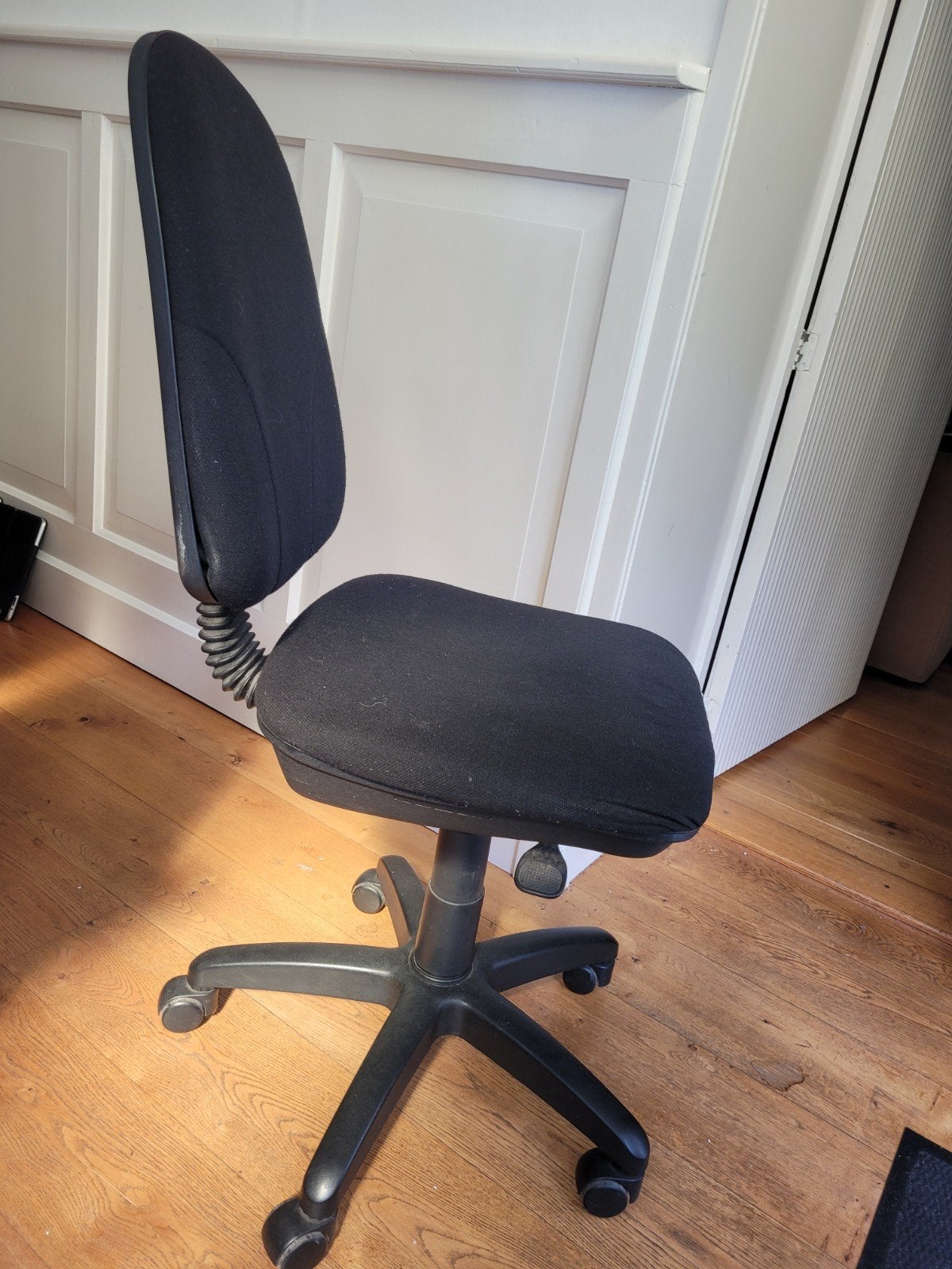 bureau stoel, Ophalen, Gebruikt, Zwart, Bureaustoel