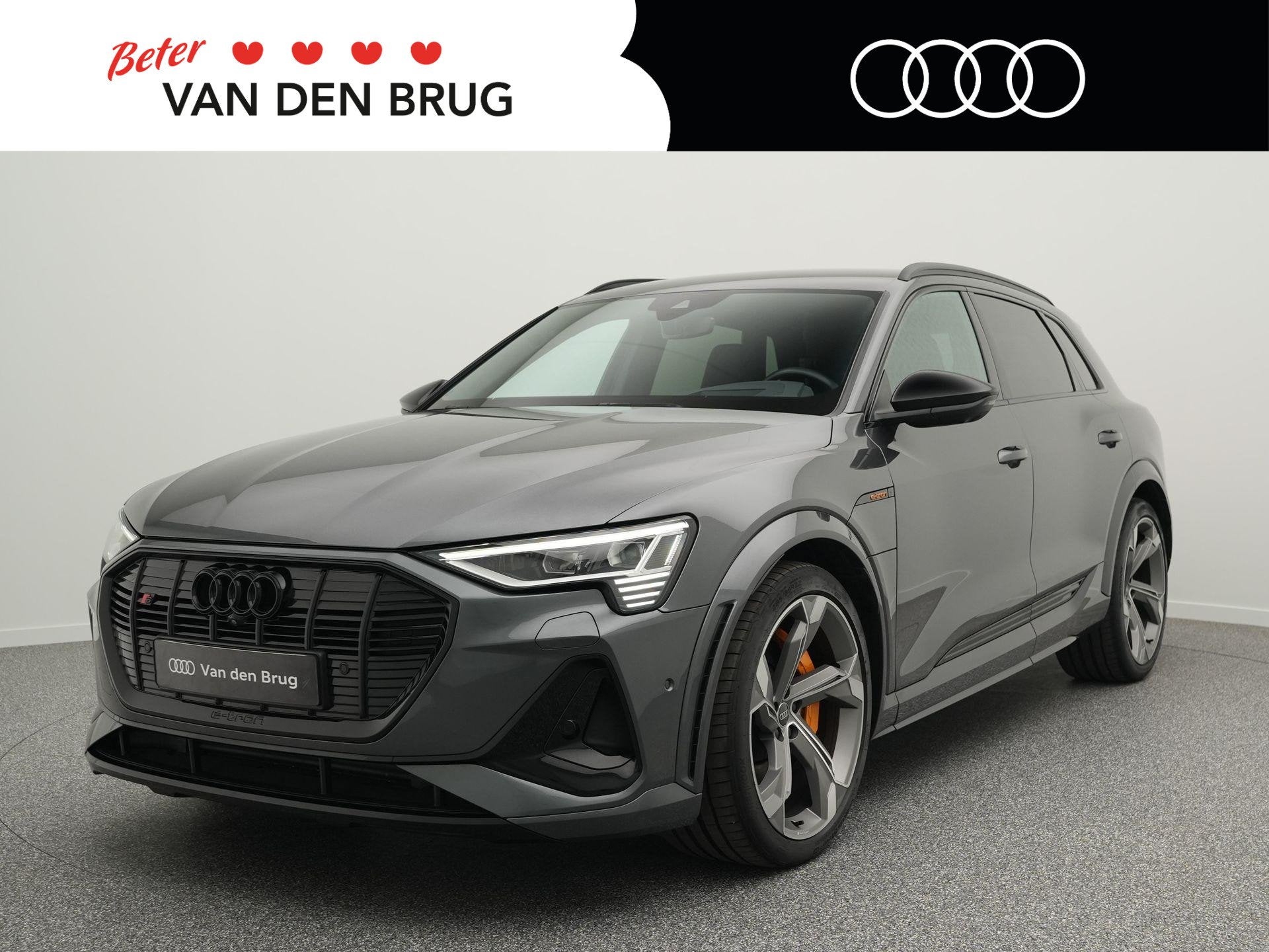 Audi e-tron S quattro 95 kWh 503PK | SoH 96% | S-Line Ledere, Auto's, Automaat, 95 kWh, Vierwielaandrijving, SUV of Terreinwagen