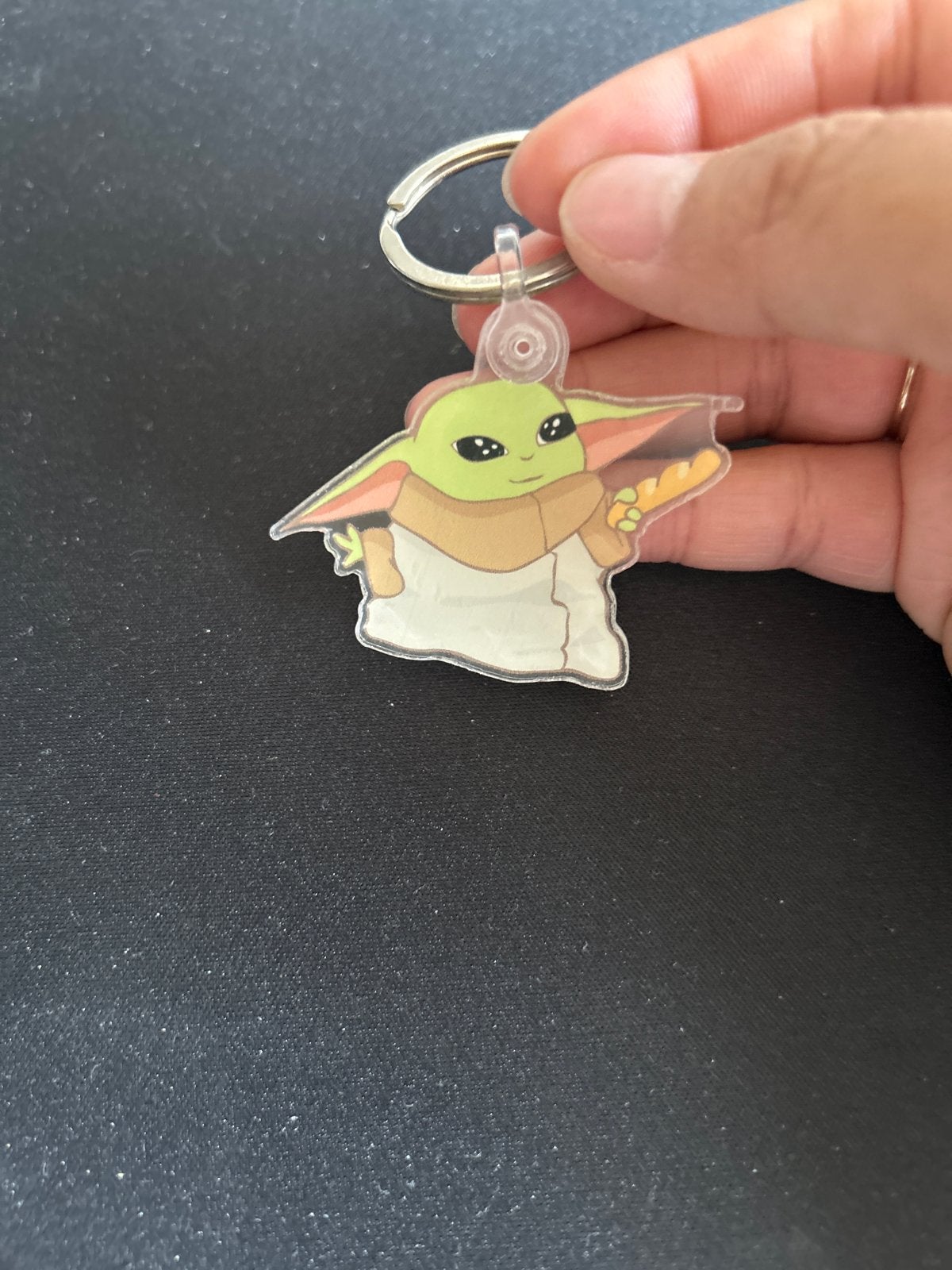 Baby Yoda Sleutelhanger - The Mandalorian Grogu, Keizoku studio, Verzenden, Keizoku.studio.official@gmail.com, Nieuw