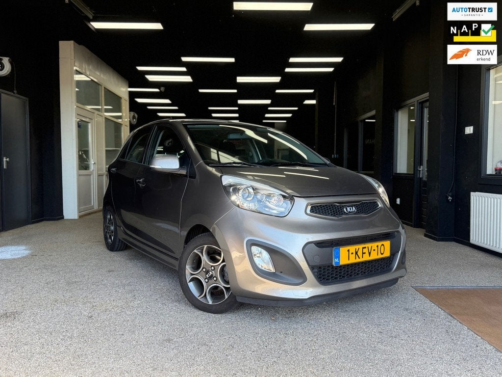 Kia Picanto 1.0 CVVT Airco/PDC/5-DRS/Elektrisch Pakket, Auto's, Kia, Voorwielaandrijving, Euro 5, Gebruikt, 400 kg