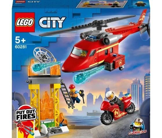 LEGO City Brandweer Reddingshelikopter 60281 - Nieuw in doos, Ophalen of Verzenden