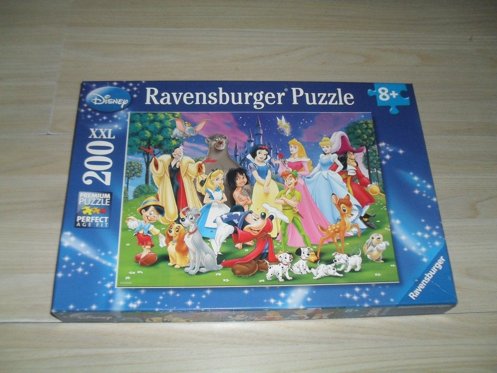 Disney's lievelingen puzzle 200 XXL stukjes, Ophalen, Minder dan 500 stukjes, Zo goed als nieuw, Legpuzzel