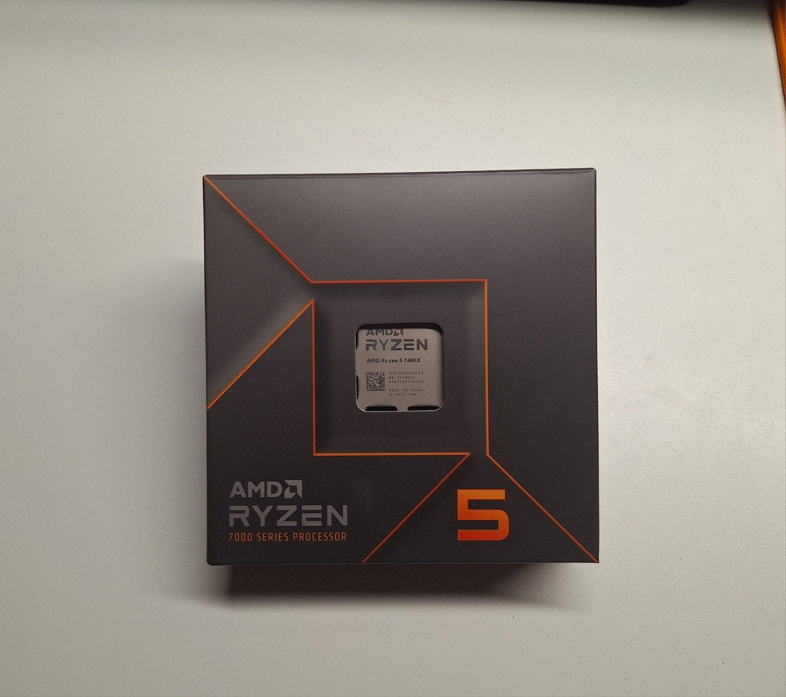 AMD Ryzen 5 7600X AM5 Processor, Computers en Software, Processors, 6-core, AM5, Ophalen of Verzenden, Zo goed als nieuw