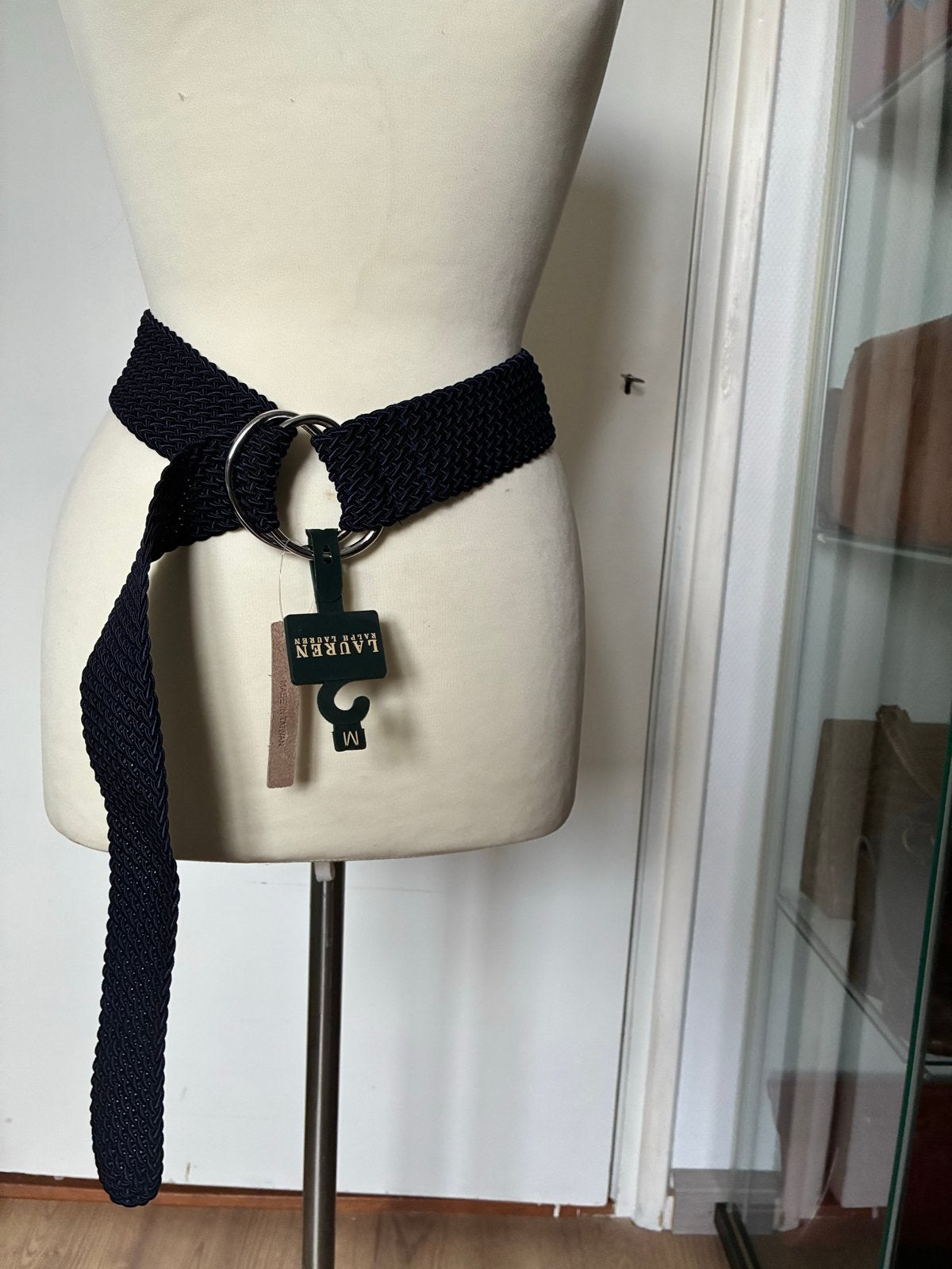 Nieuwe Lauren Ralph Lauren Gevlochten Tailleriem M, Kleding | Dames, Riemen en Ceinturen, Overige kleuren, 5 cm of meer, Tailleriem