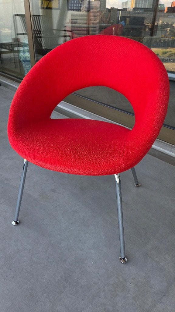 Artifort Nina Vintage Stoel, Huis en Inrichting, Fauteuils, Ophalen, Gebruikt, 75 tot 100 cm, Stof