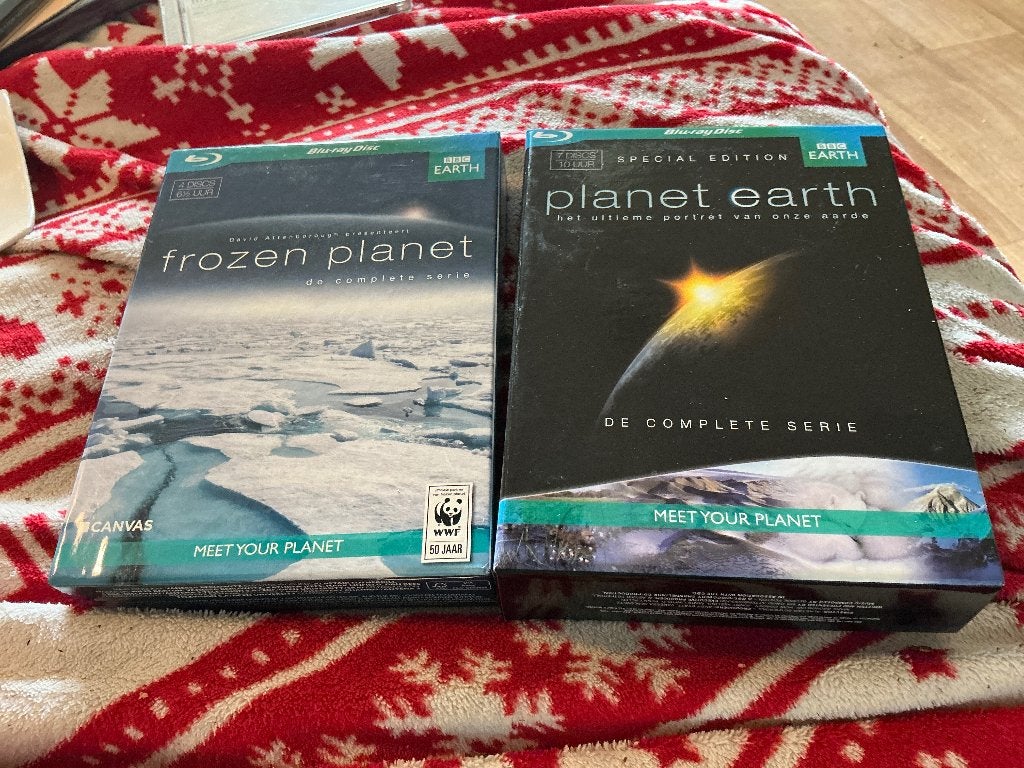 Frozen Planet & Planet Earth - De complete series (Blu-ray), Cd's en Dvd's, Engels, Alle leeftijden, Nederlands, Ophalen of Verzenden