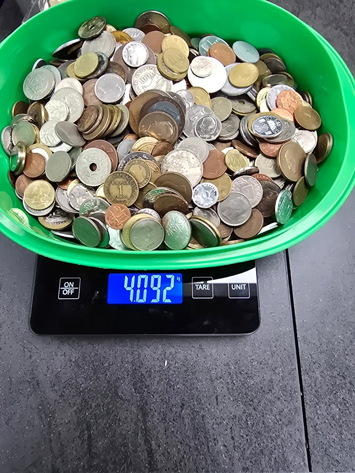 Partij buitenlandse munten - 4 kg, Postzegels en Munten, Munten | Nederland, Ophalen of Verzenden, Vóór koninkrijk, Overige waardes