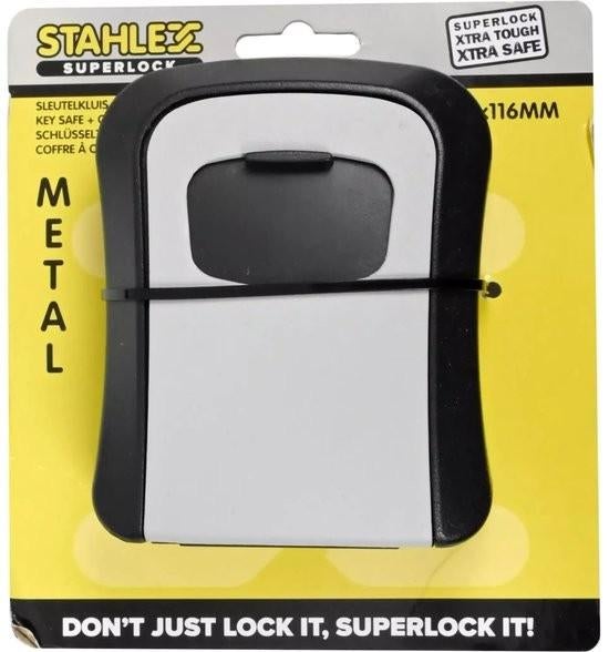 Stahlex Superlock Sleutelkluis met Cijferslot - Extra Veilig, Overige materialen, Stahlex, Onbekend, Nieuw