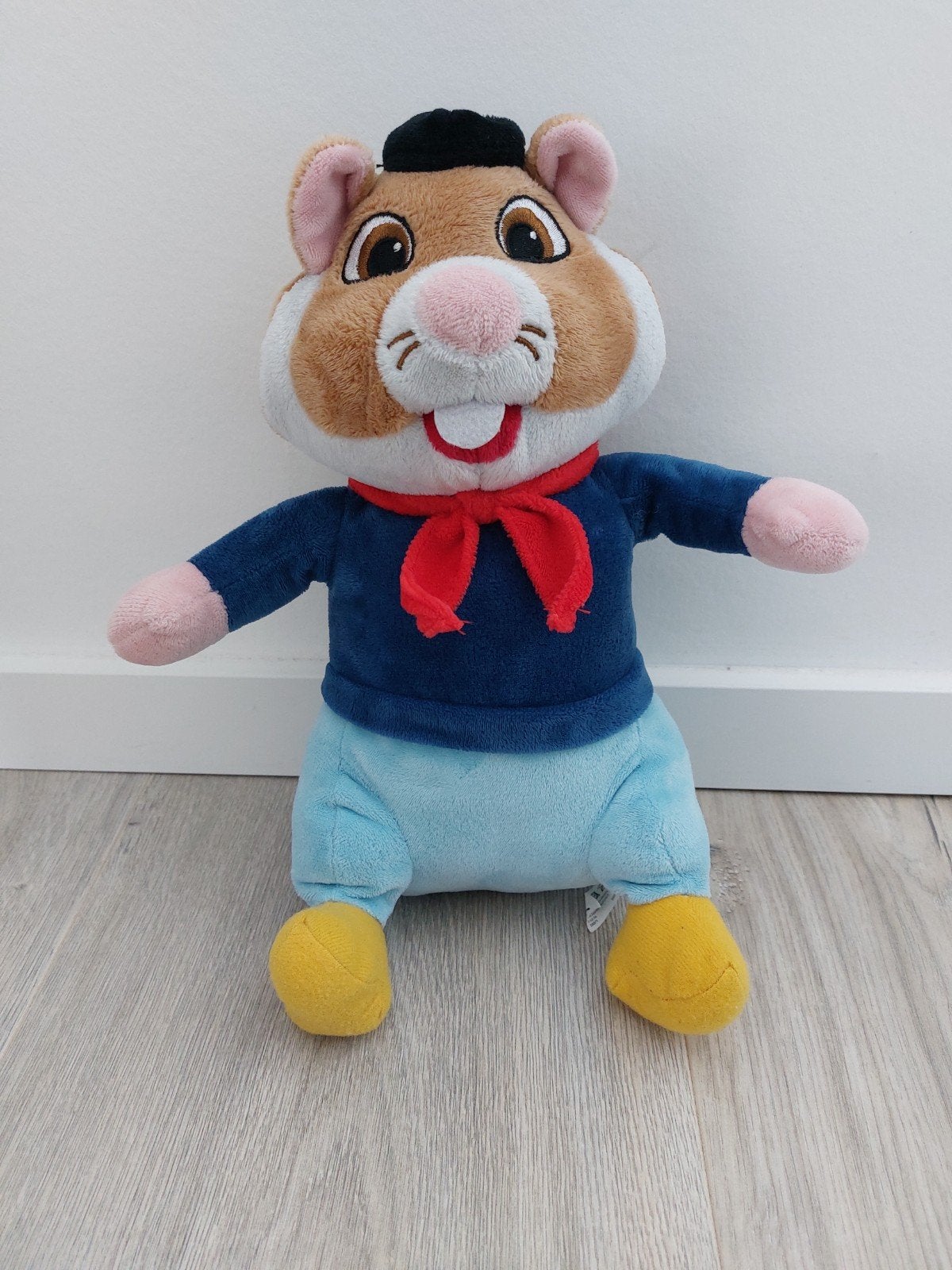 Knuffel hamster Ah Albert Heijn boer boertje klompen L2293, Ophalen of Verzenden