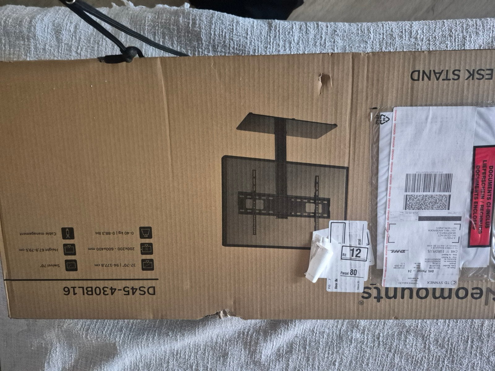 TV beugel 37-70 inch, Ophalen of Verzenden